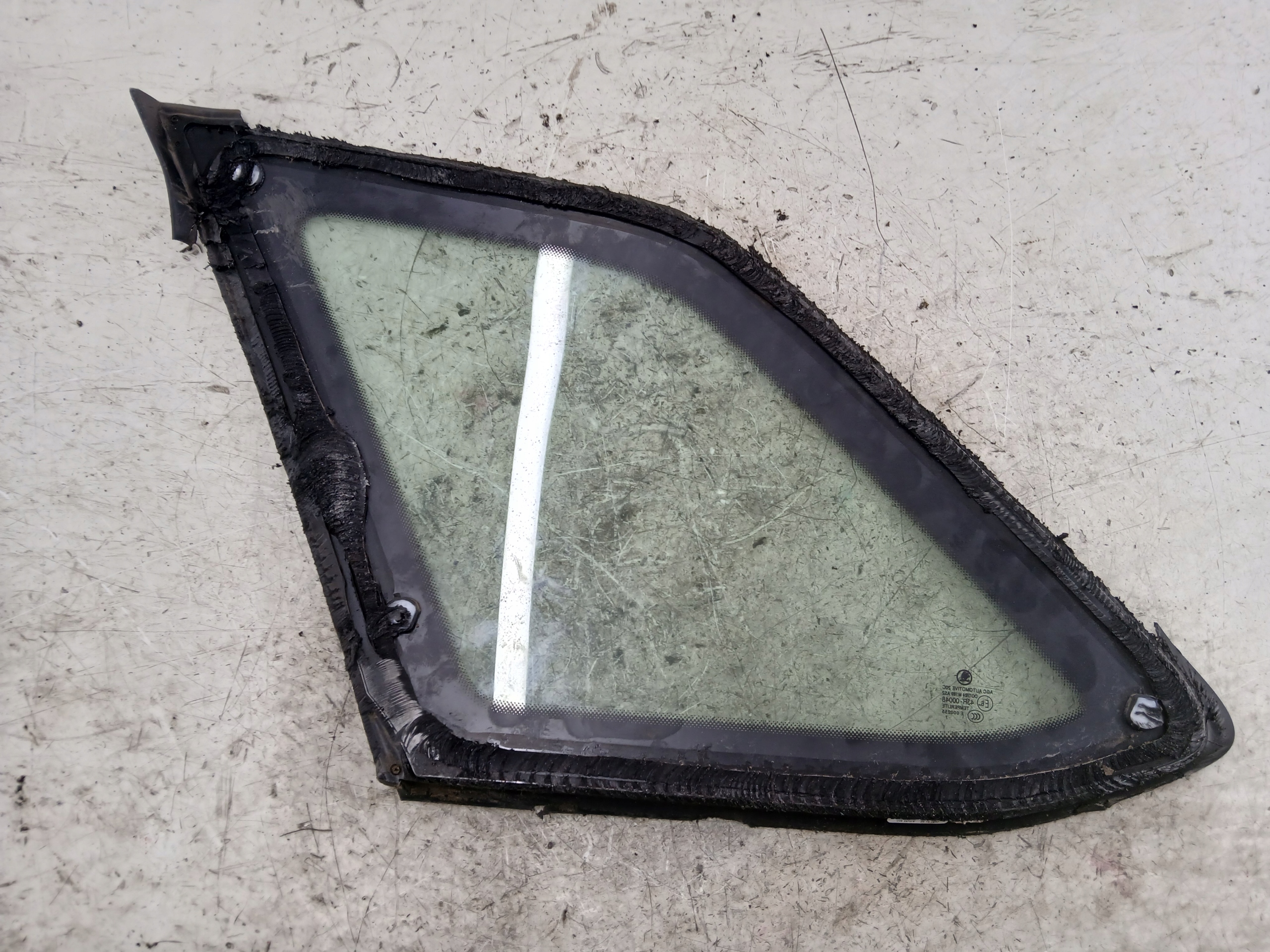 SKODA FABIA III KOMBI window bodywork right rear part