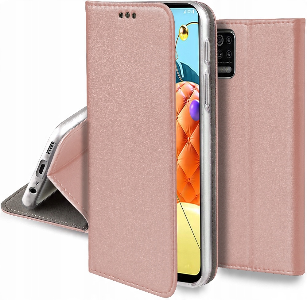 

Etui do Lg K52 Magnet Case Portfel Szkło 9H