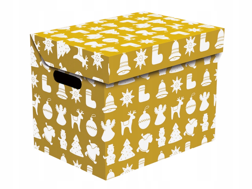 

Pudełko Kartonowe ozdobne świąteczne