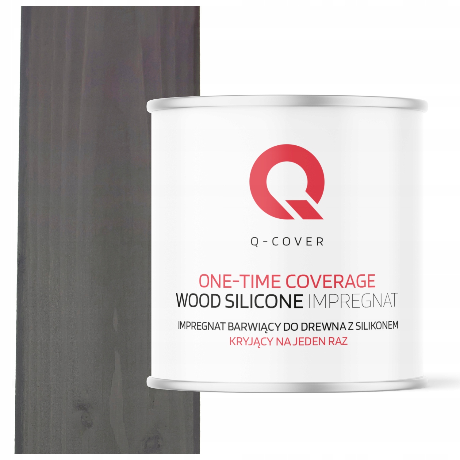 Impregnace Na Dřevo Najednou Extra Barva Uv Barvy Antracit 7016 2,5L