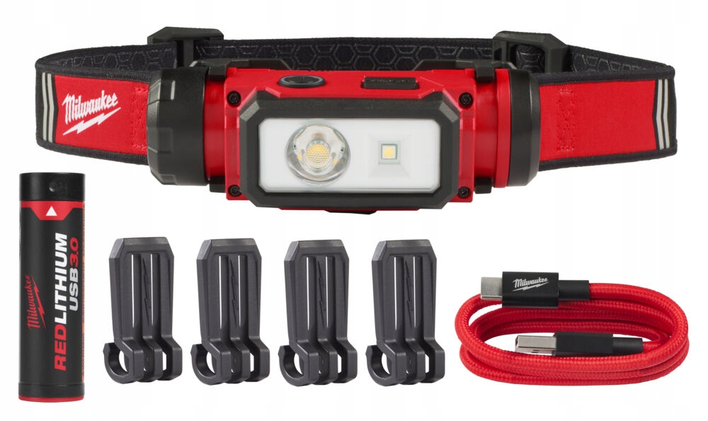 Čelová baterka Usb 600 lm L4 HL2-301 Milwaukee 4933479963
