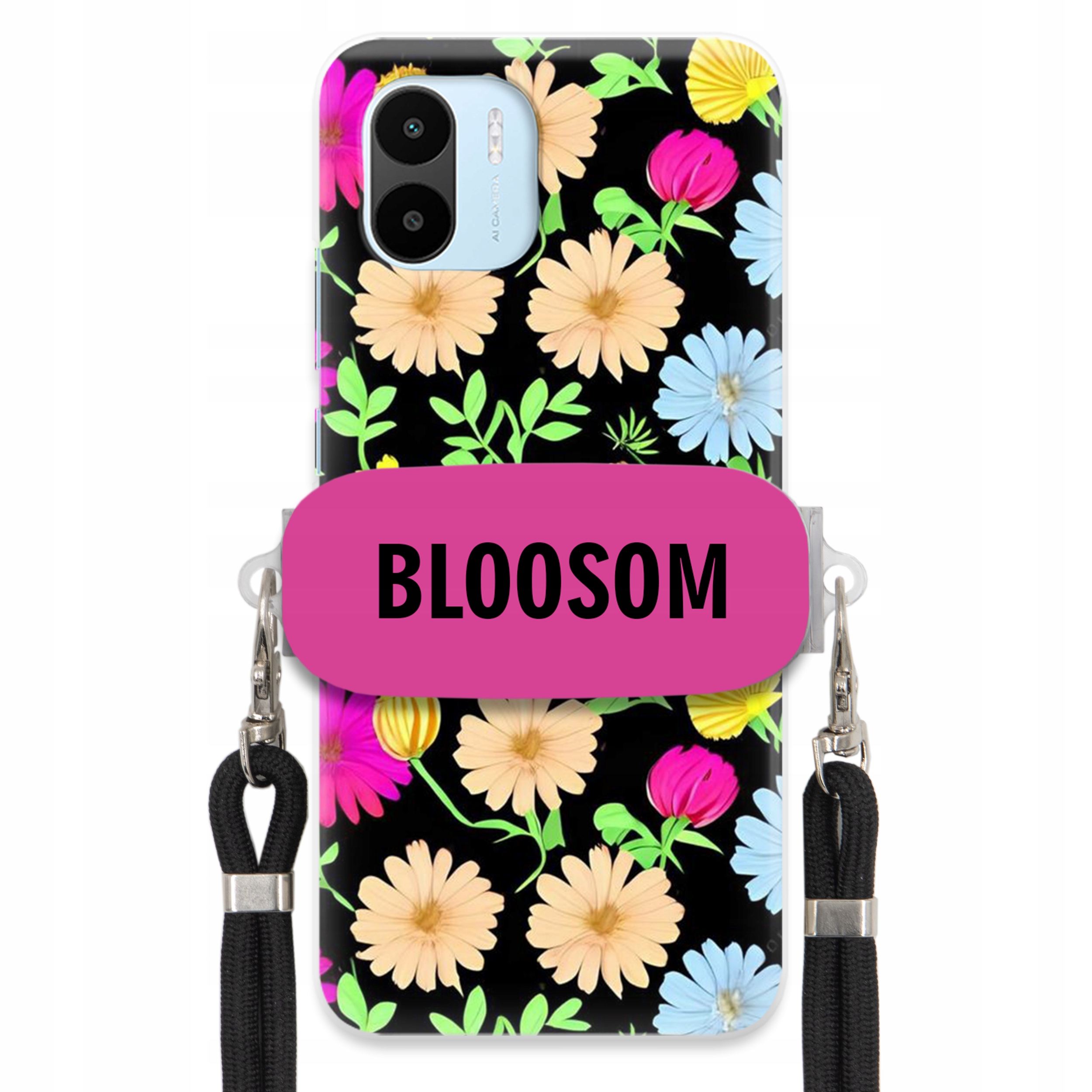 Puzdro Crossbody Pre Xiaomi Redmi A1 Puzdro Case Kvety Bloosom Flower