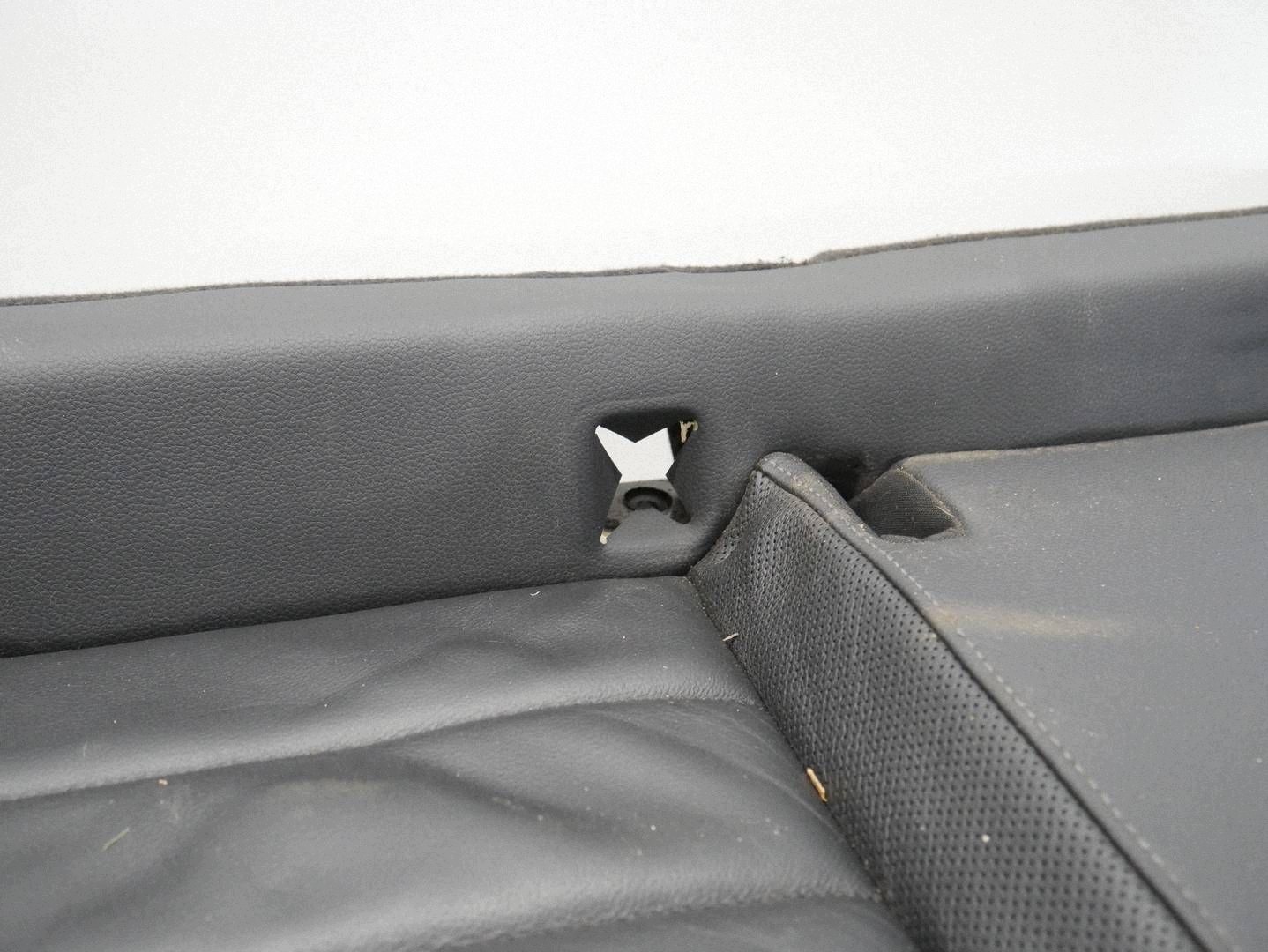 Sitz OPARCIE heck hinten schwarze Leder SEAT ATECA
