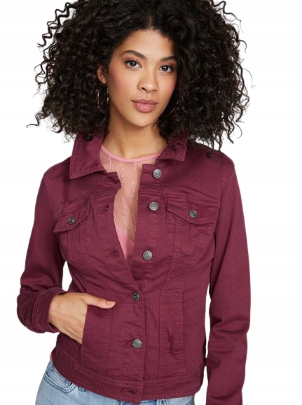Guess dámská bunda Alicia Basic Denim Jacket S