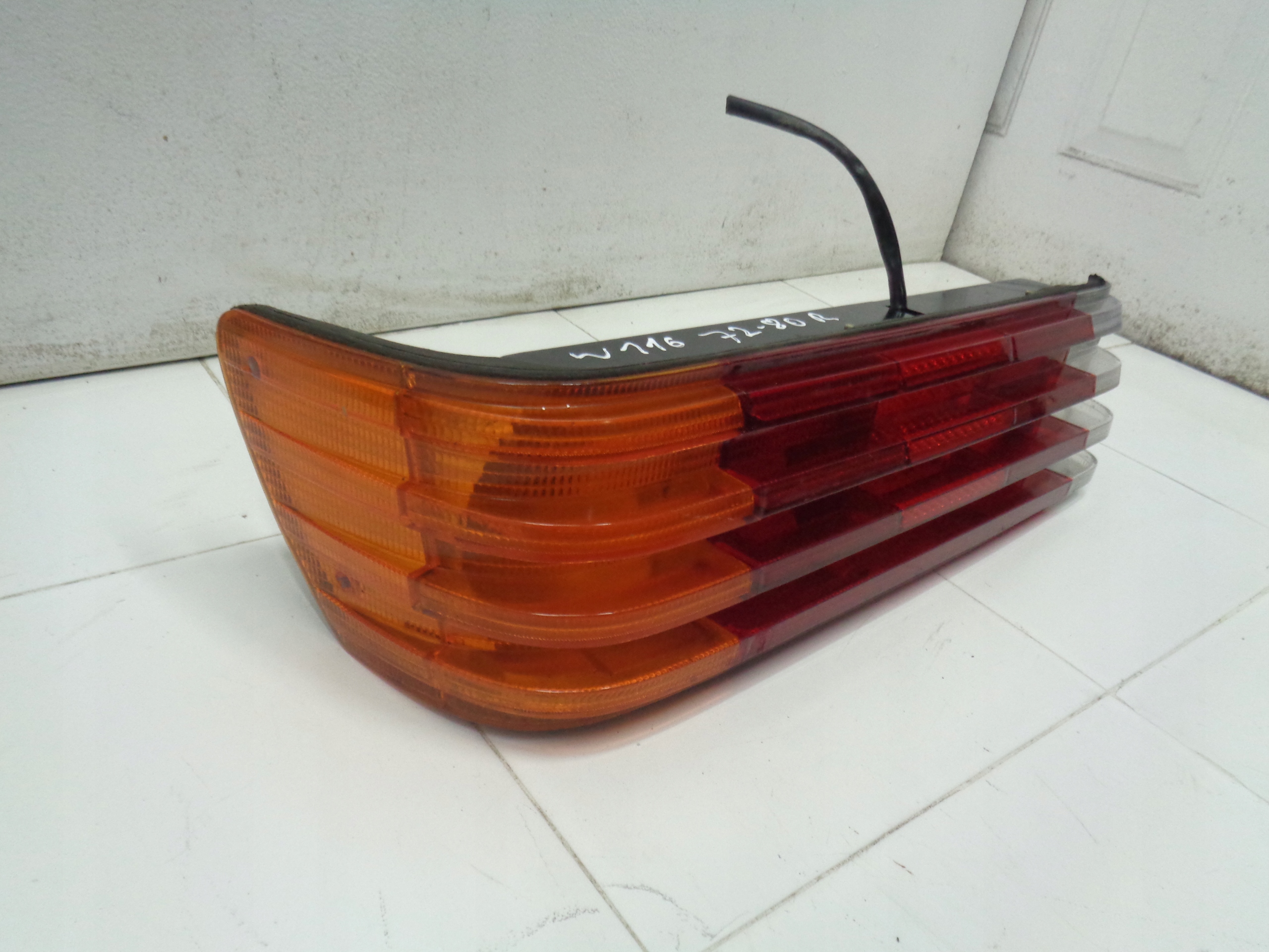 MERCEDES W116 light rear part left W complete 72-80r