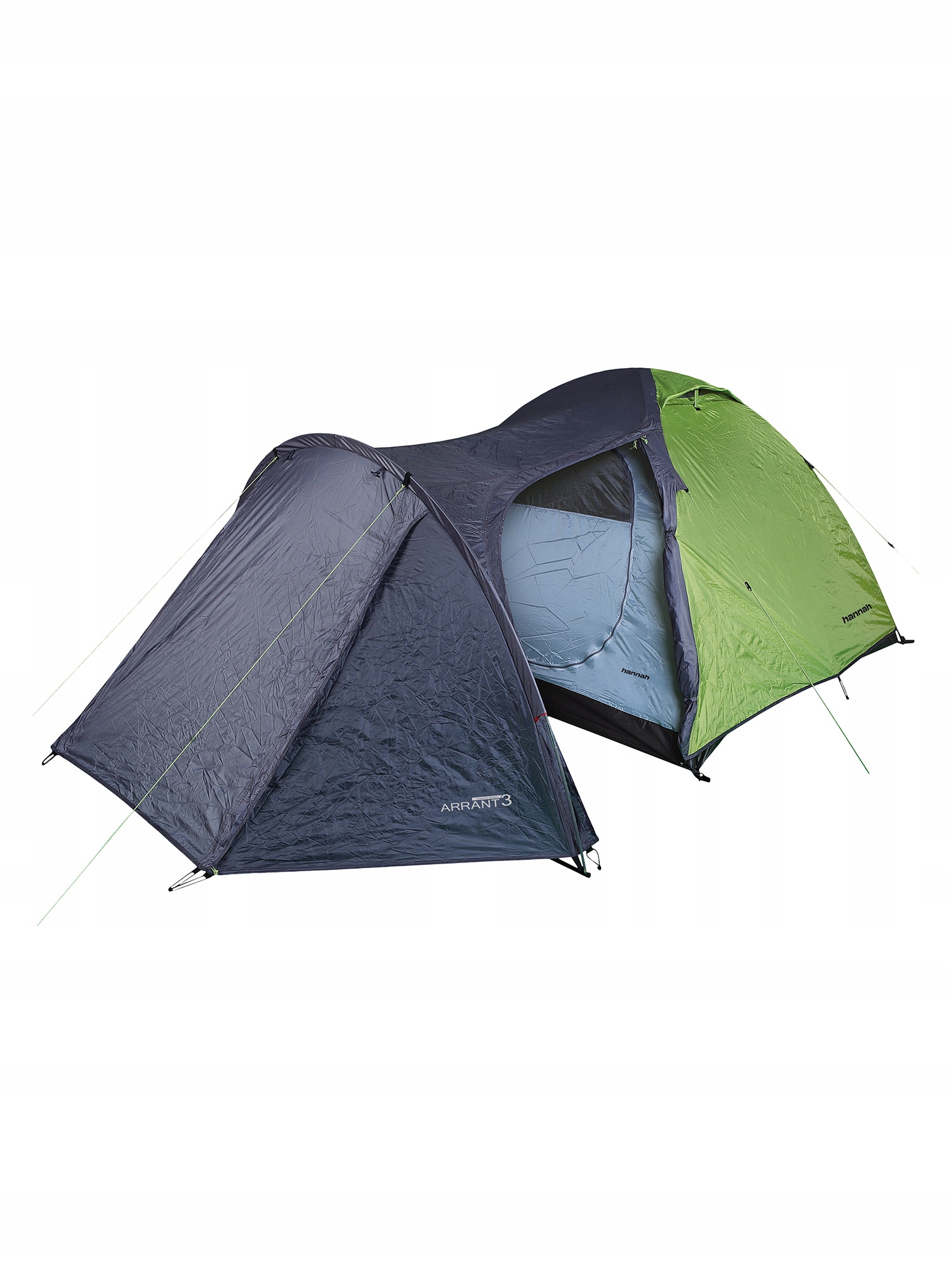 Stan pro 3 osoby Hannah Arrant 3 cloudy gray spring green II