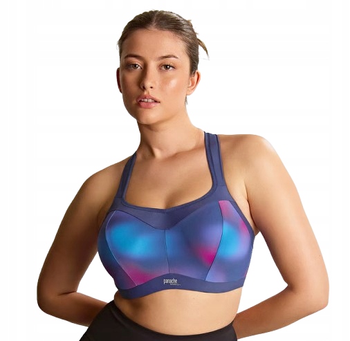 Panache Sportovní podprsenka 70DD/32DD 5021D Ombre Print/ink