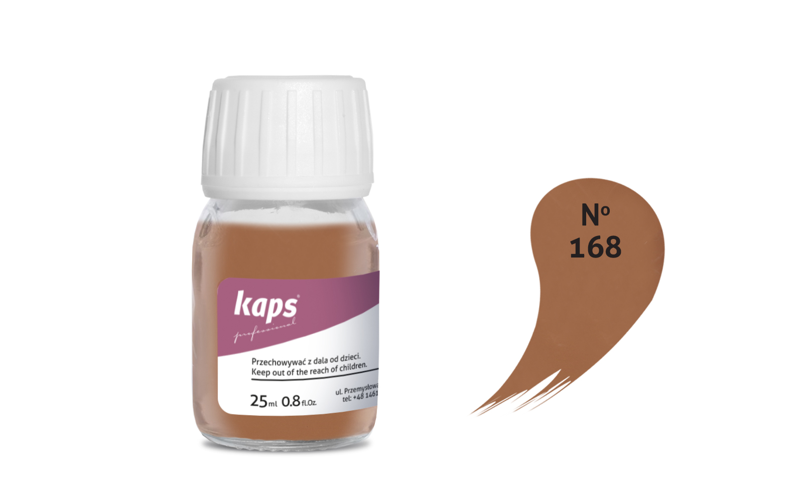 

Farba do skóry naturalnej i syntetycznej Kaps