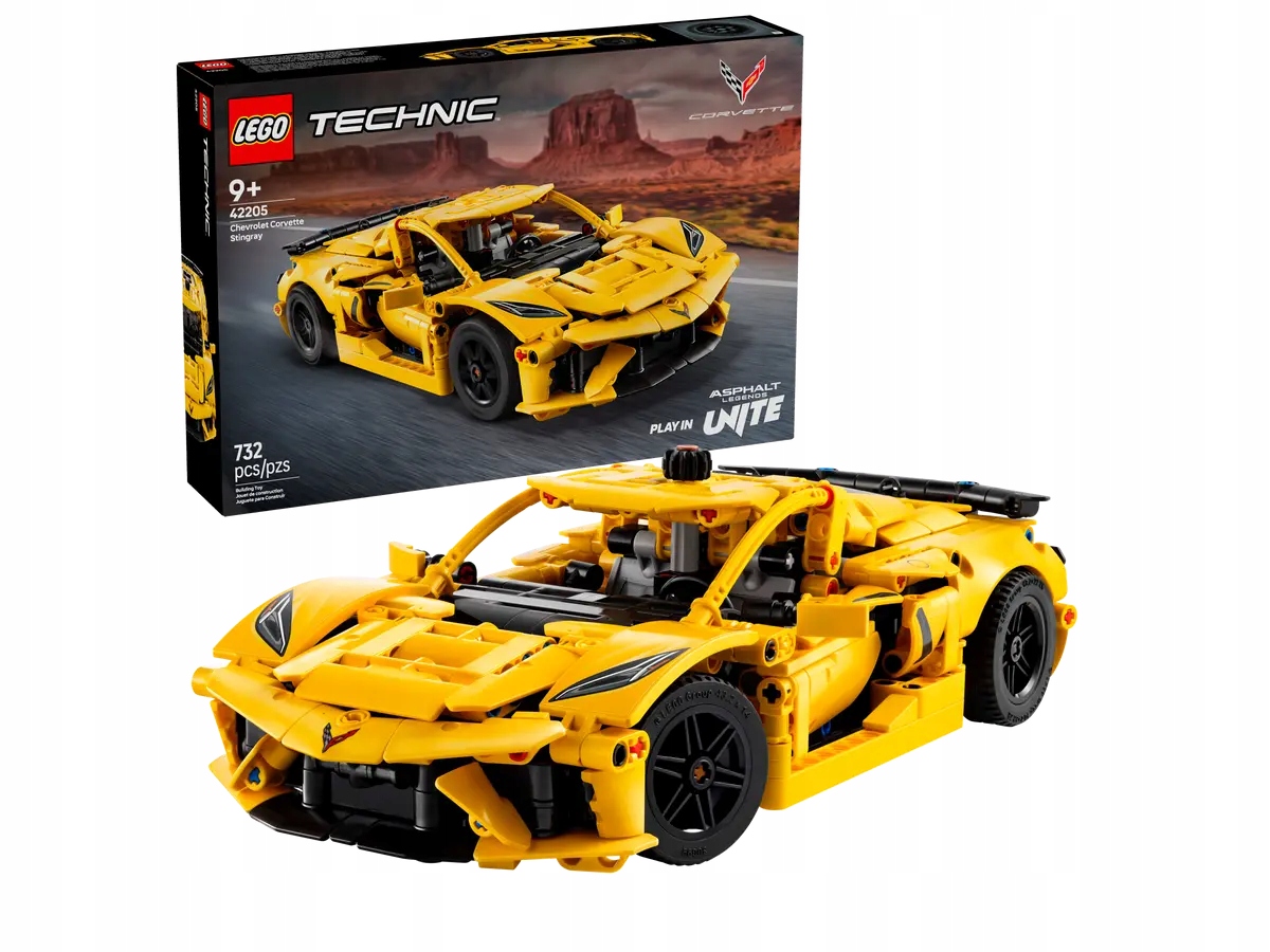 stavebnice Lego Technic 42205 Chevrolet Corvette Stingray