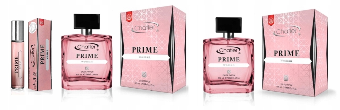 Chatler Prime Woman 2x100 ml 30 ml Edp Set