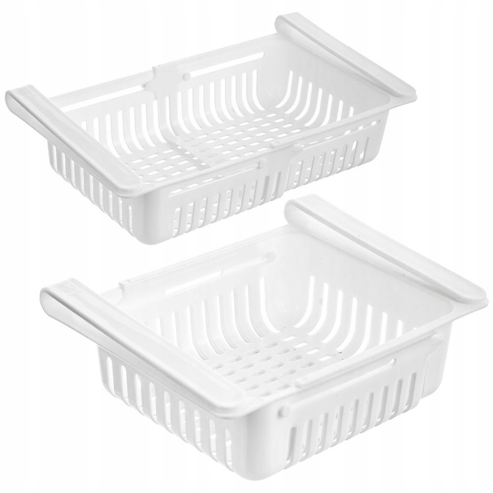 Dodatkowa Szuflada Pojemnik Na Żywność Półka Organizer Do Lodówki Wysuwany