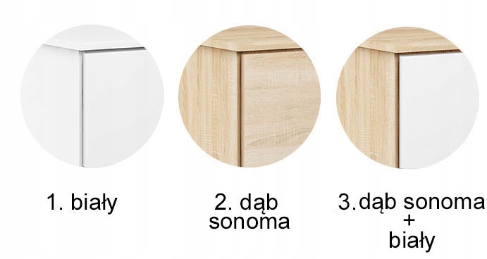 BIURKO ADAŚ DĄB SONOMA SZKOLNE LAPTOP UNIWERSALNE Kolekcja ADAŚ