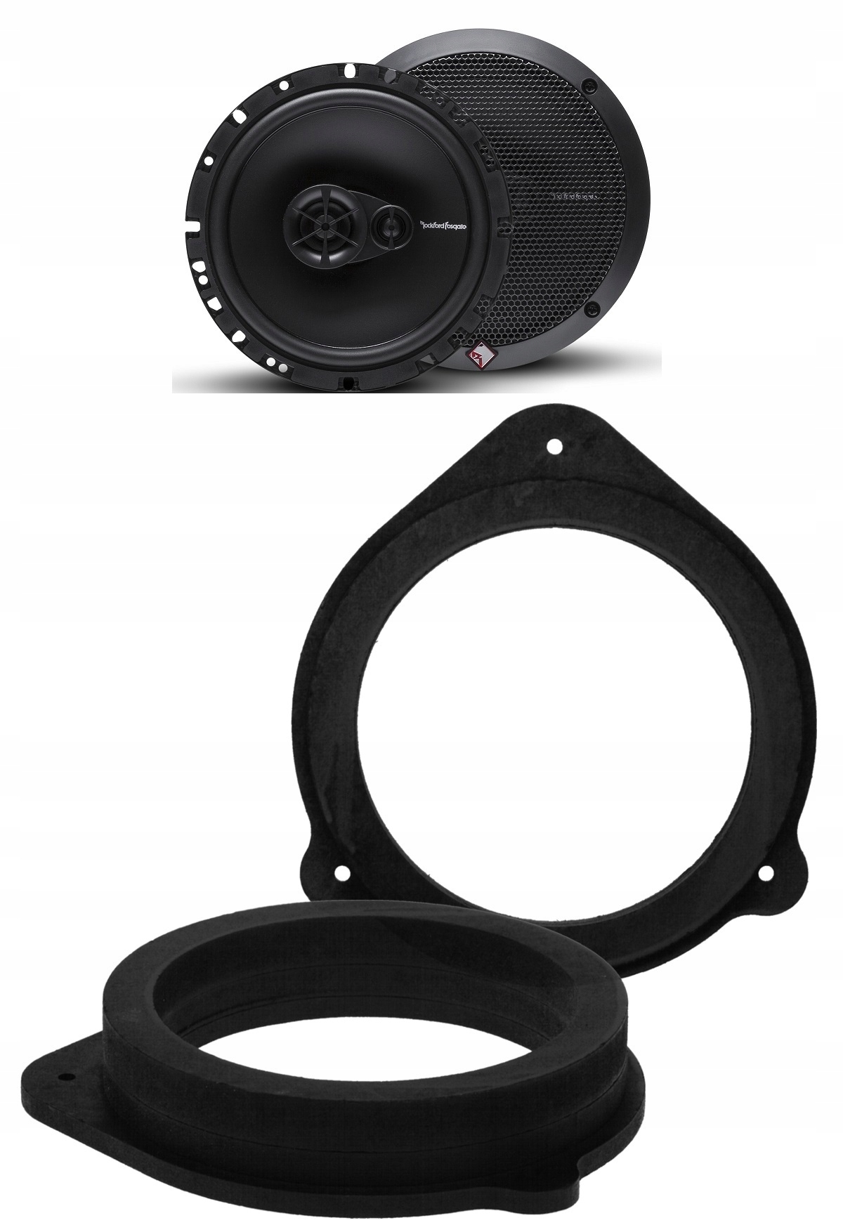 Rockford Fosgate R165x3 Automobilové reproduktory 165 mm Audi A3 8P Predné dvere