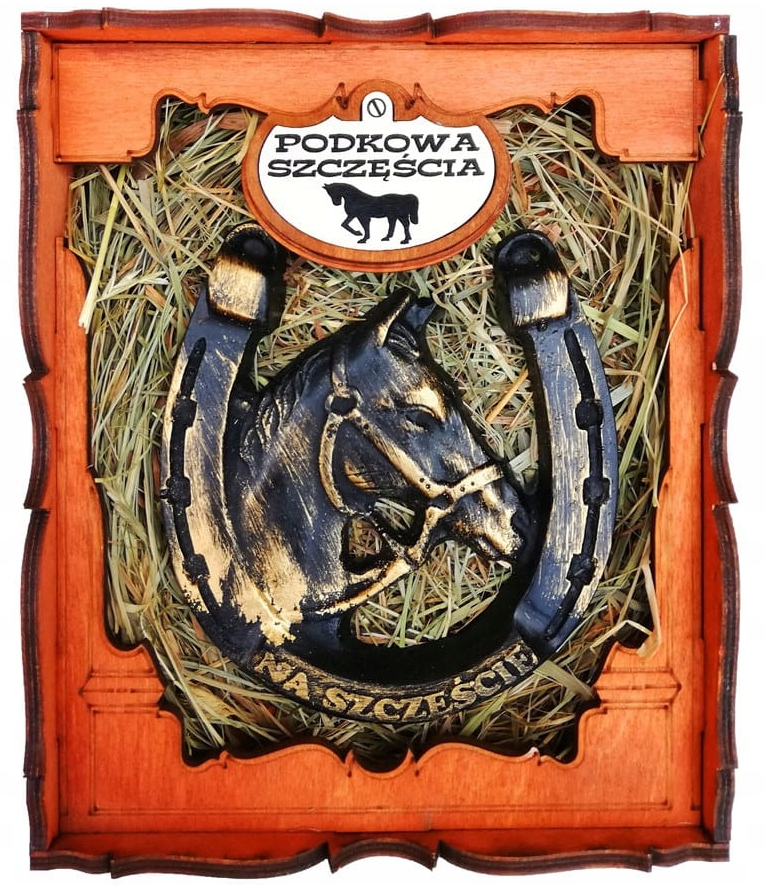 

Podkowa Szczęścia Metalowa Parapetówka