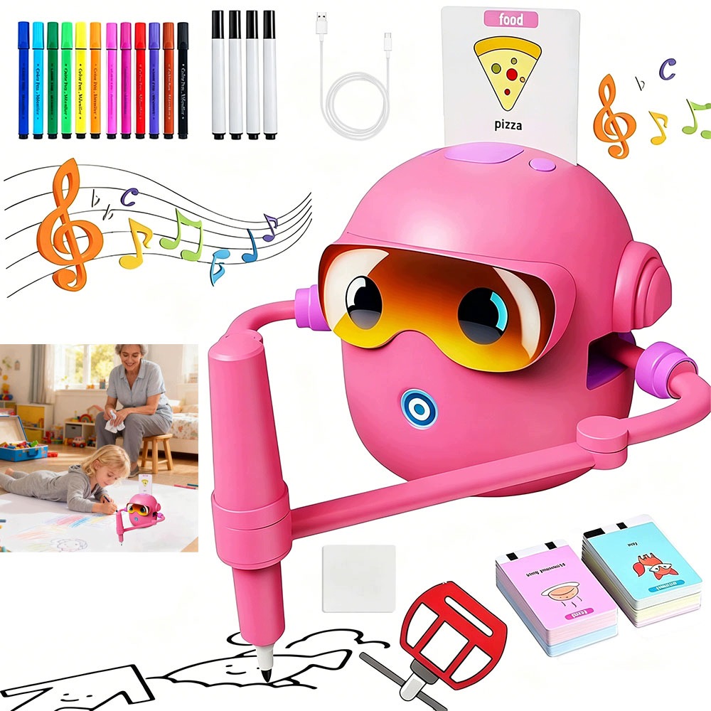 Edukacyjny Robot Do Nauki Rysowania Z Kolorowe Pisaki