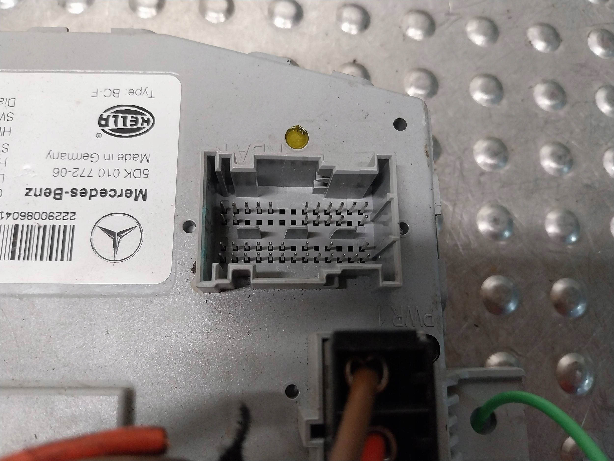 comfort control unit control unit SAM A2229008604 MERCEDES S-KLASA W222 13