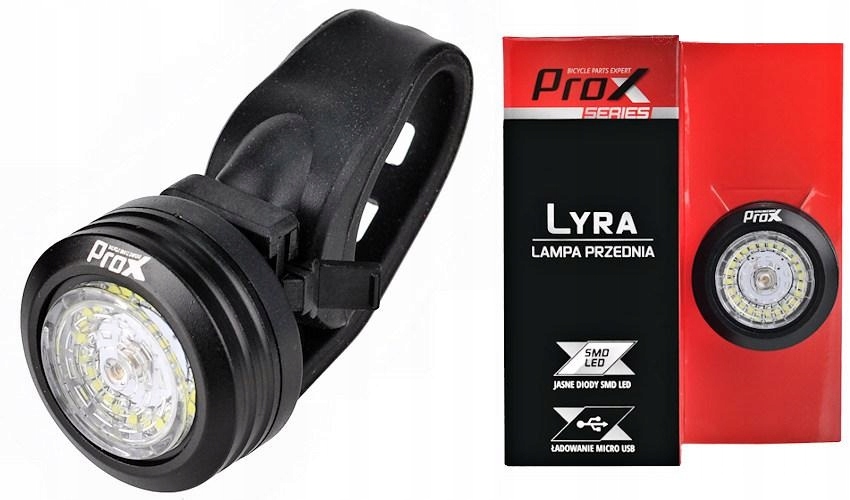 

Lampa Przód Prox Lyra Smd Led 30LM Usb 260mAh