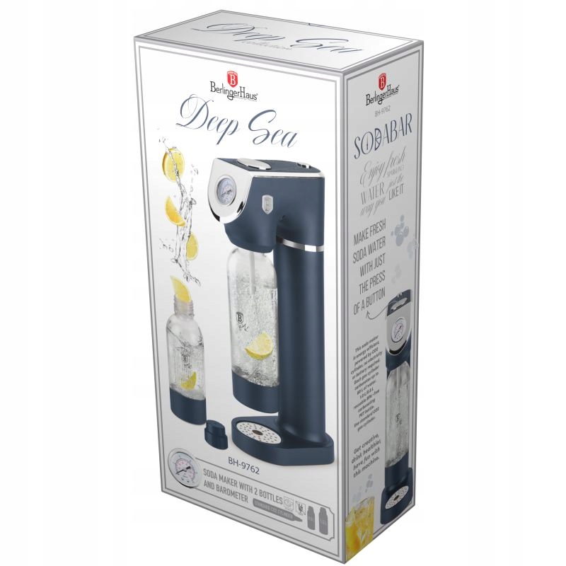 Levně Výrobník sody Sodabar 2 lahve Deep Sea Collection