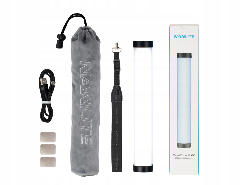 NanLite PavoTube II 6C 1-Kit Led trubková lampa s mečem Rgbww 2700-7500K