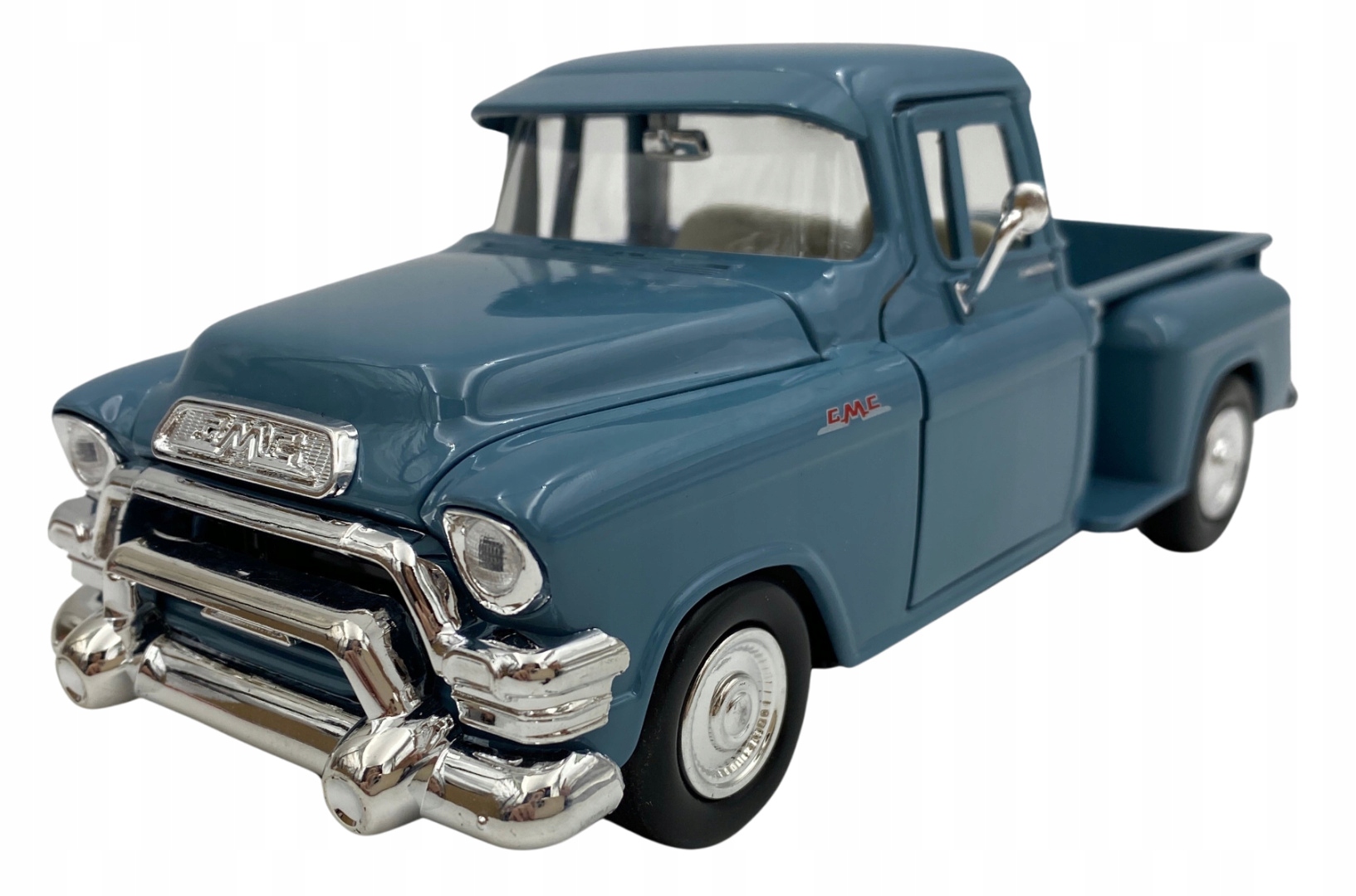 1955 Gmc Blue Chip Pickup modrý 1:24 Motormax 79382