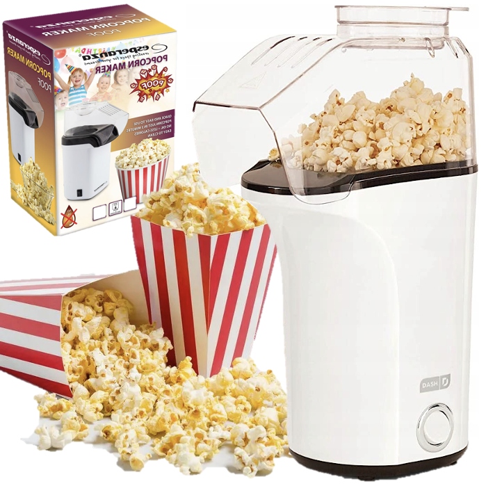 AUTOMAT MASZYNKA DO POPCORNU BEZ TŁUSZCZU SZYBKA Kod producenta 5711163994291 automat do popcornu