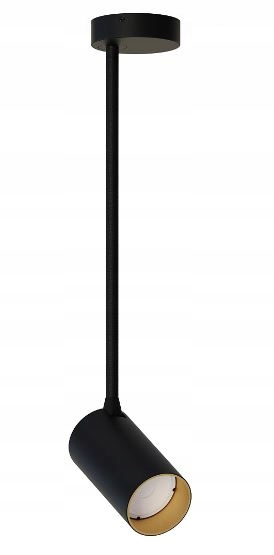 stropní svítidlo Led, reflektor, černá zlatá, do obývacího pokoje, ložnice Mono Long M