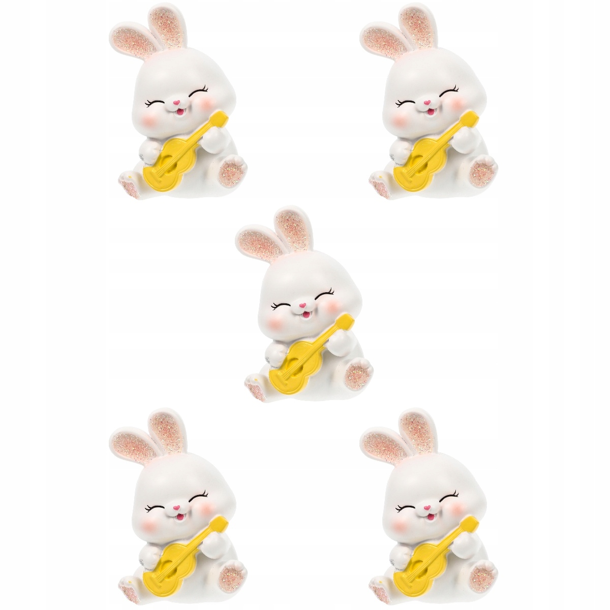 5x Desktop очаровательны кролик фигурка кролика украшения