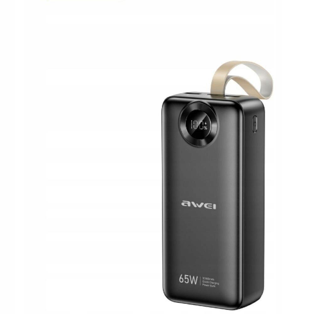 Powerbanka Awei PA-34 30000mAh 65W Fast Charging černá