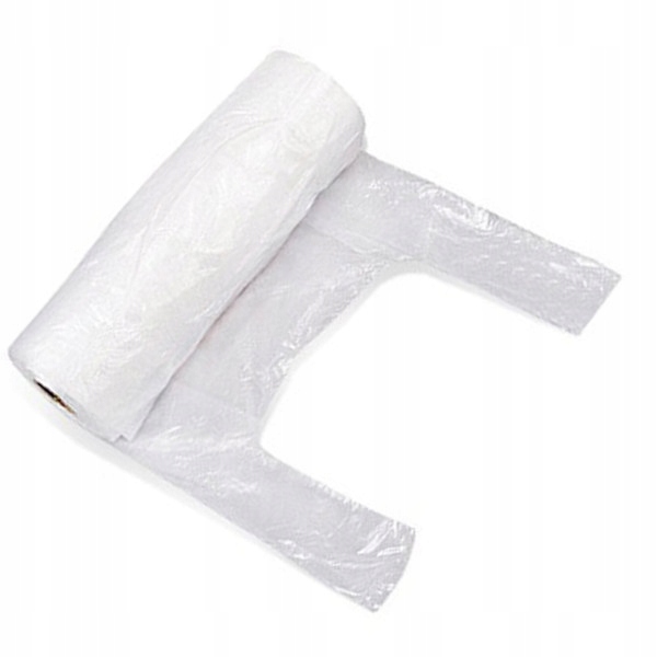 REKLAMÓWKI FOLIOWE JEDNORAZOWE HDPE ROLKA 190szt.