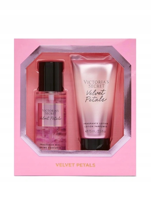 Victoria's Secret Velvet Petals Sada Mlha Balzám 75 ml dárková sada