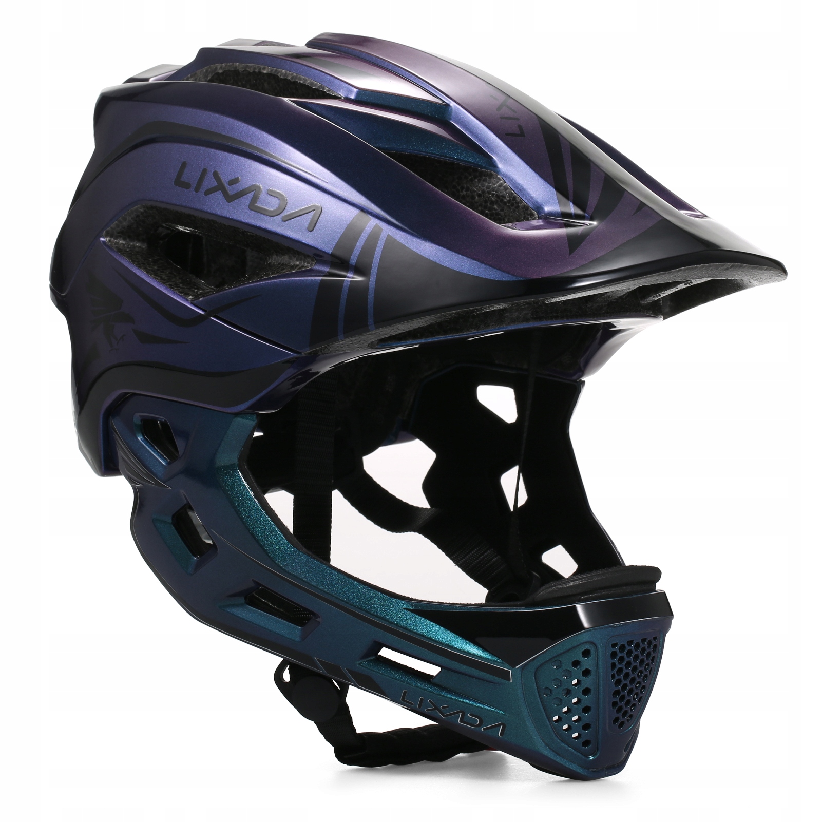 Kask dla dzieci Odpinany kask integralny Kask sportowy dla dzieci Lixada