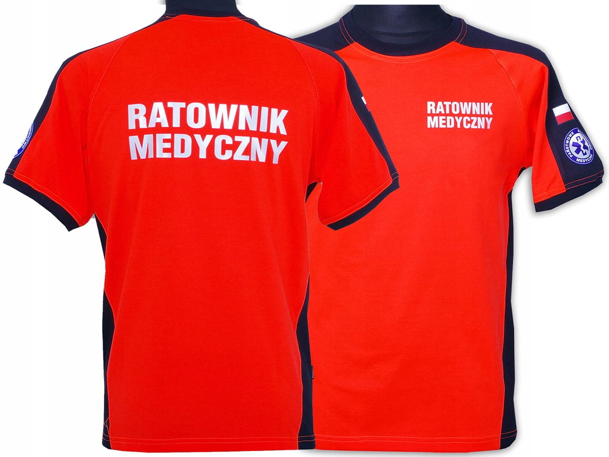 

Koszulka PRM-23 Fluo odblask Lekarz Kierowca