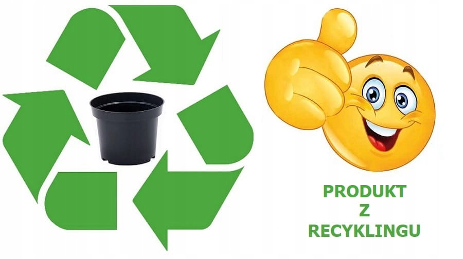 PODSTAWKA PLASTIKOWA do doniczek CZARNA 25cm Długość 25 cm