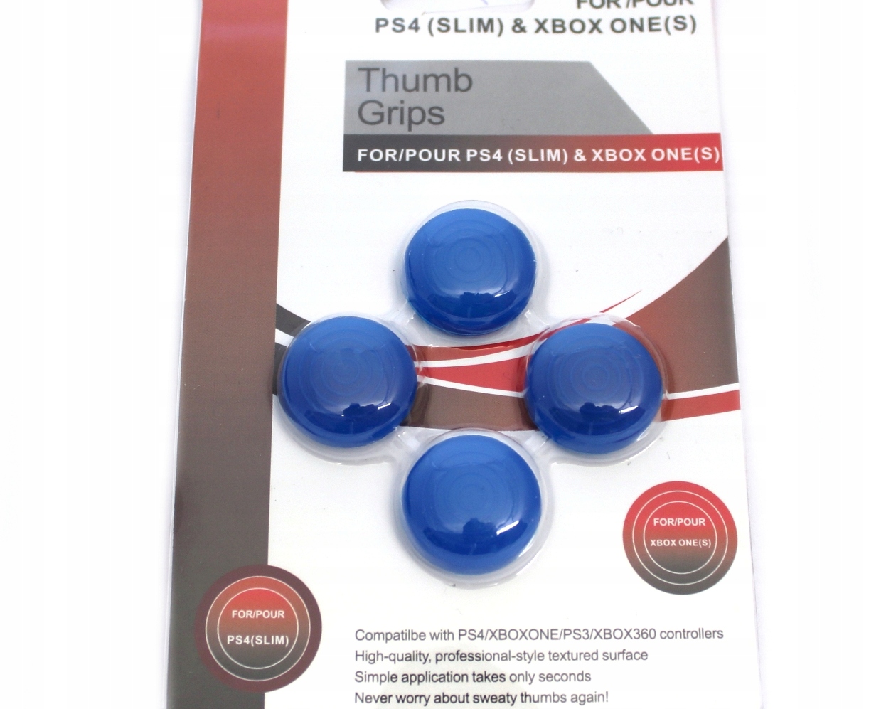 IRIS Zestaw 4 nakładek silikonowych do pada