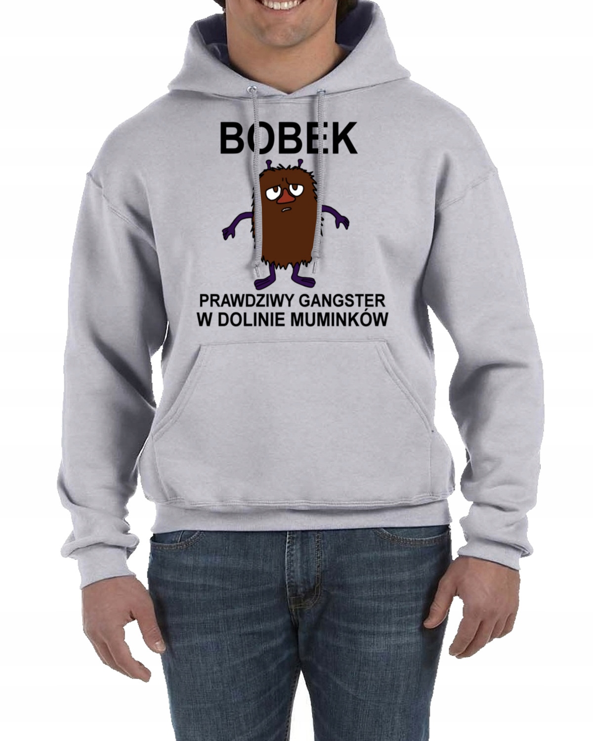 

Bluza Z Kapturem Muminki Bobek Gangster XL 3054
