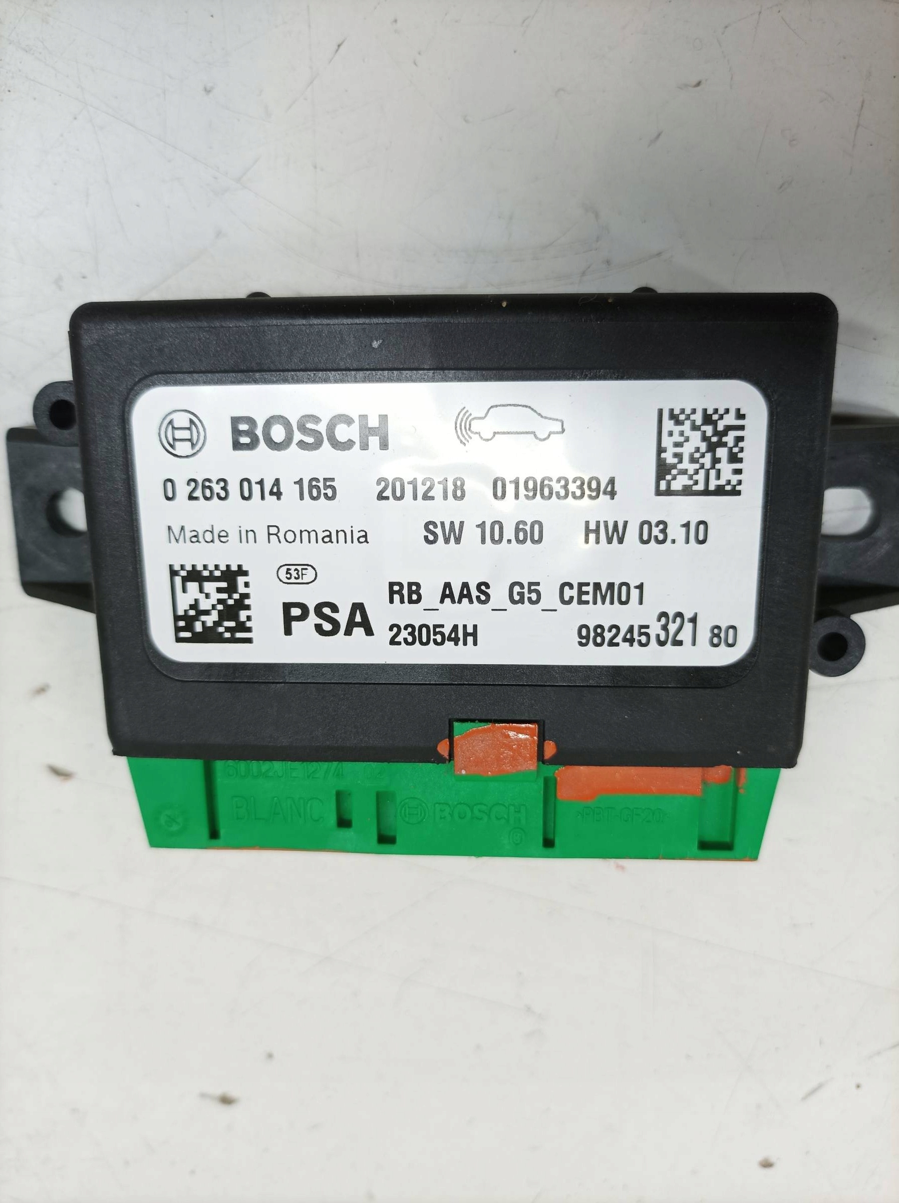 modulo PDC parcheggio 0263014165 Peugeot Expert III (2016- )