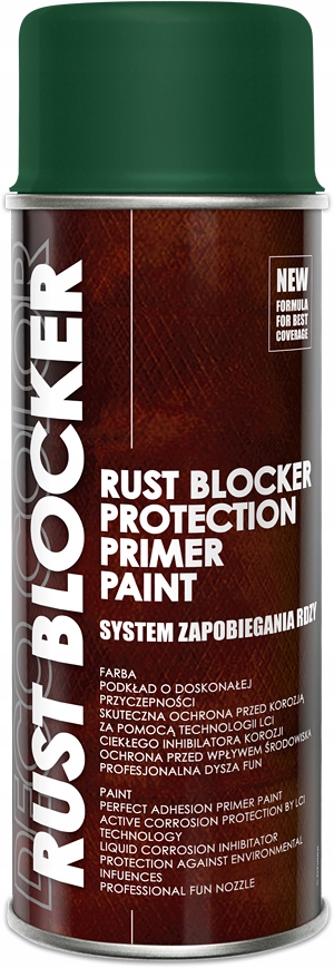 

4w1 Lakier Rust Blocker 400ml zielony Ral 6005