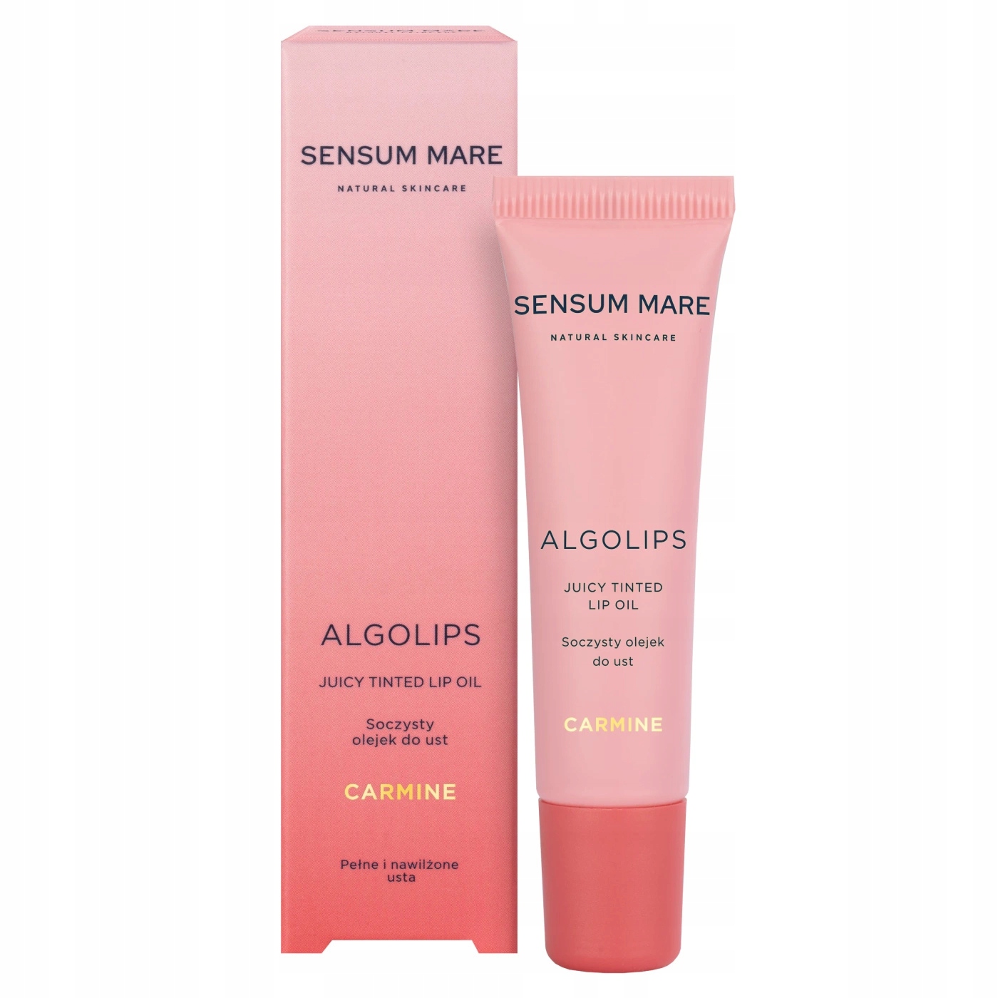 Sensum Mare Algolips Juicy Tinted Lip Oil Šťavnatý olej na rty Carmin
