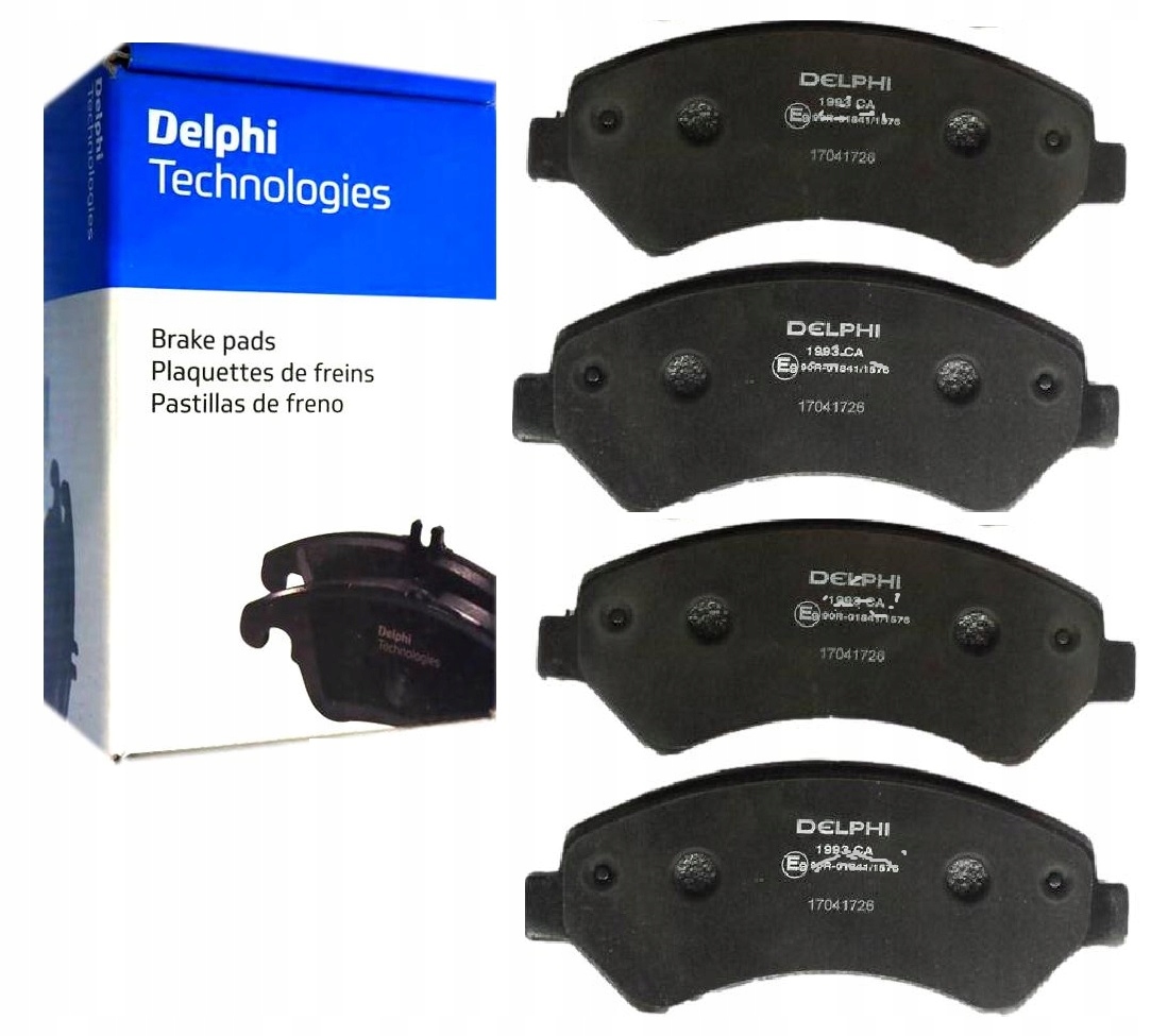 DELPHI КОЛОДКИ HAM. LEXUS RX300 RX350 RX400H 