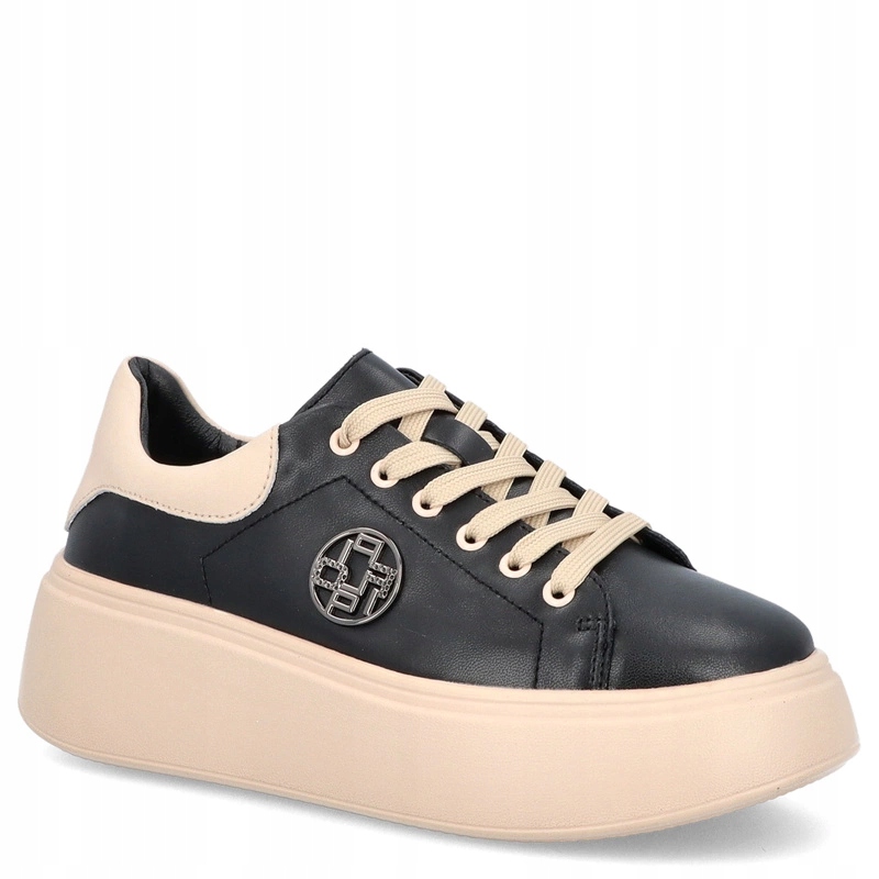 Dámské sportovní boty Filippo DP6058/24 Béžovo-černé 41