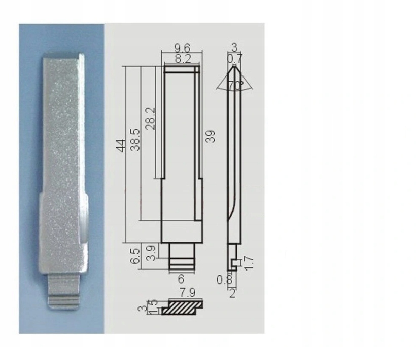 STEROWNIK ZAMKA VW PASSAT B5 POLO GOLF +FREZOWANIE Producent części LANBO