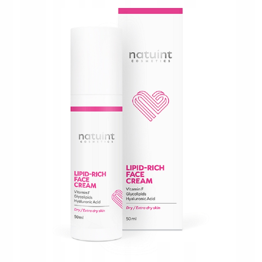 Natuint Cosmetics Výživný pleťový krém s lipidy 50 ml