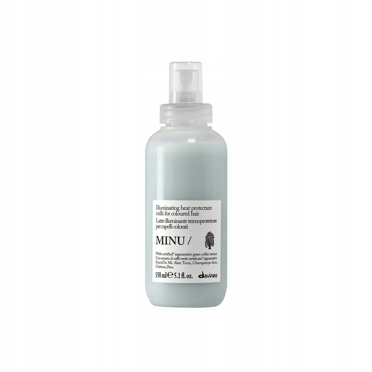 Davines Minu Termoochranné mléko pro barvené vlasy 150 Ml