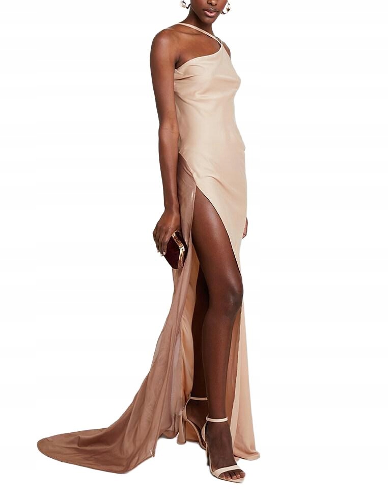 Lexi Šaty Maxi Béžová 38 M Rzm M