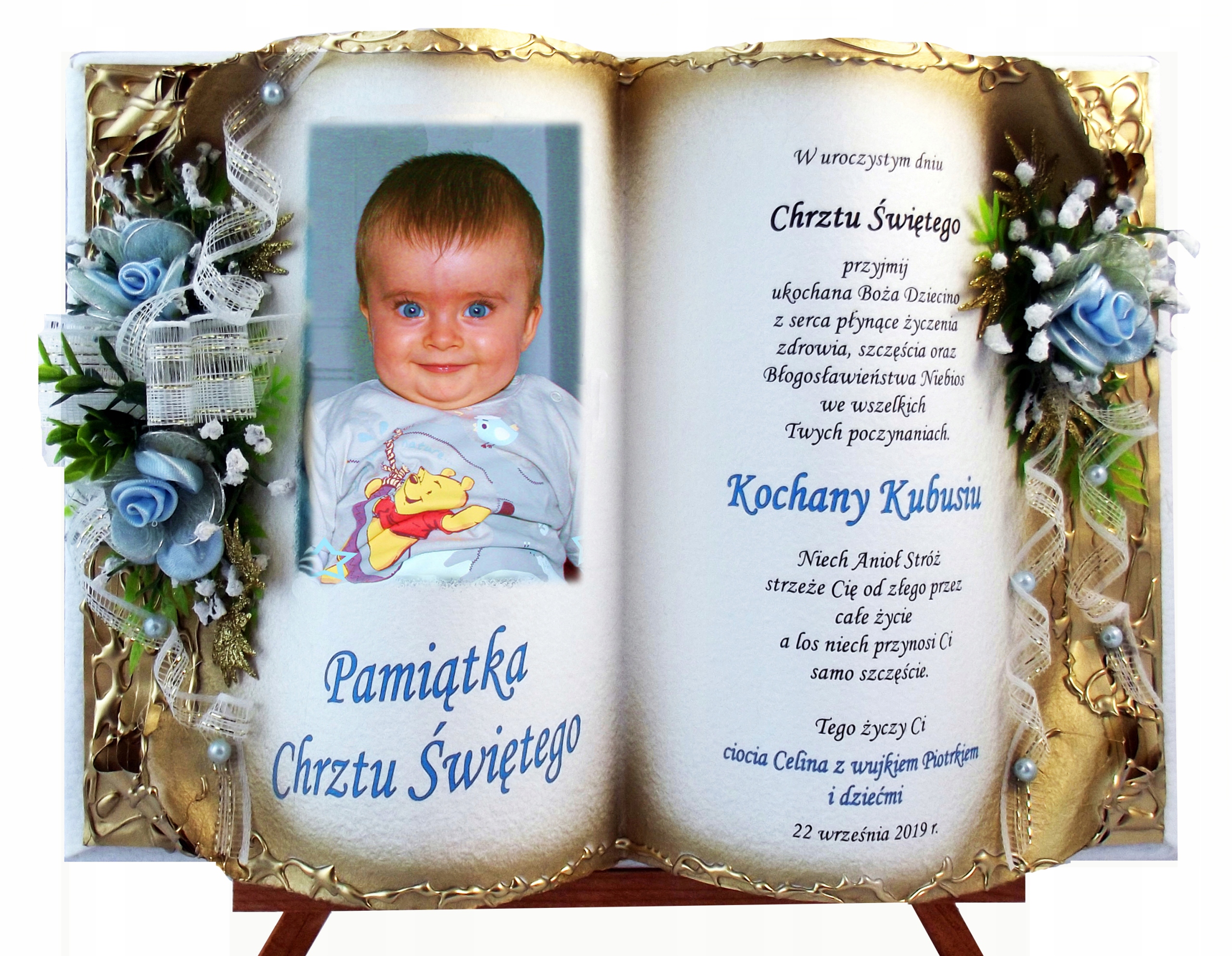 dárek na křtiny křtu suvenýr křtu řemesla personalizované