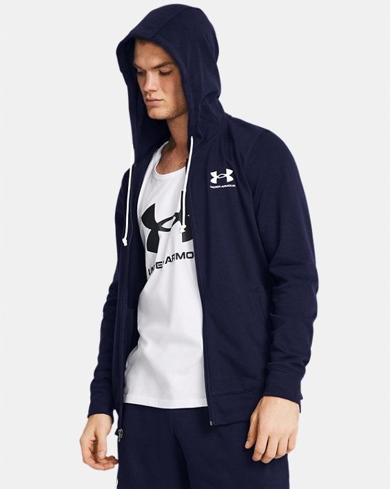 Pánská Mikina Rozepínací S Kapucí Under Armour Ua Rival Terry LC Fz M