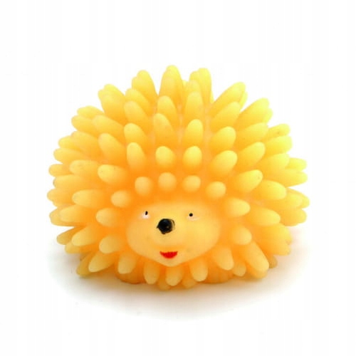 

Zabawka psa gryzak piszczący jeż 8.5cm Comfy Żółty