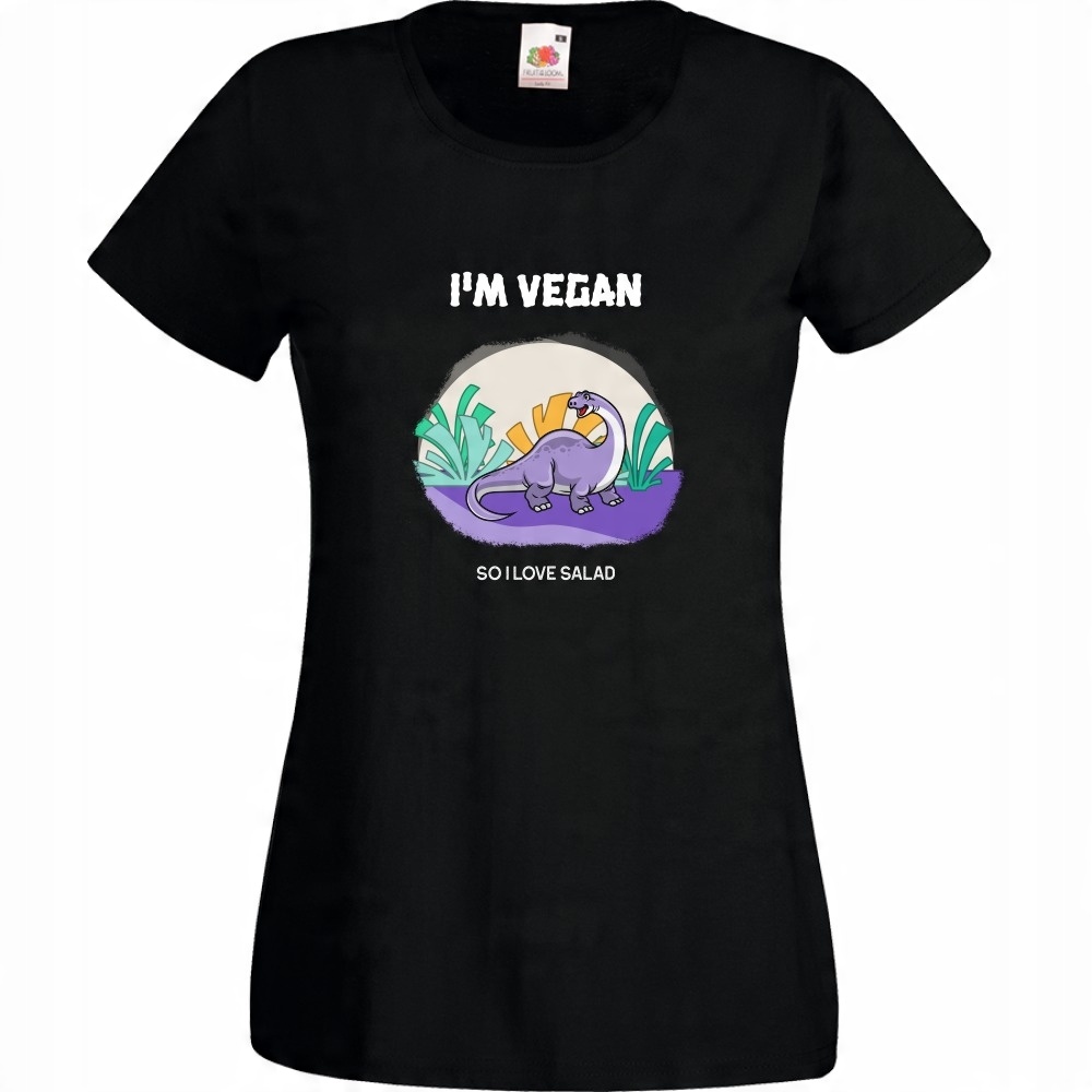 

Koszulka vegan vege wege weganizm XL czarna
