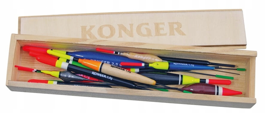 

Konger Zestaw Spławików MIX 005 14szt W Pudełku