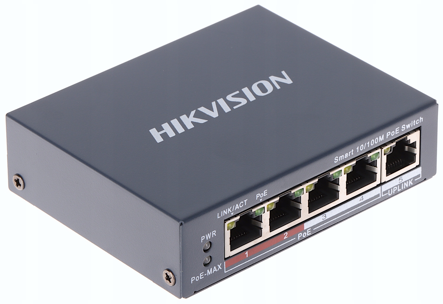 5-portový prepínač PoE DS-3E1105P-EI Hikvision